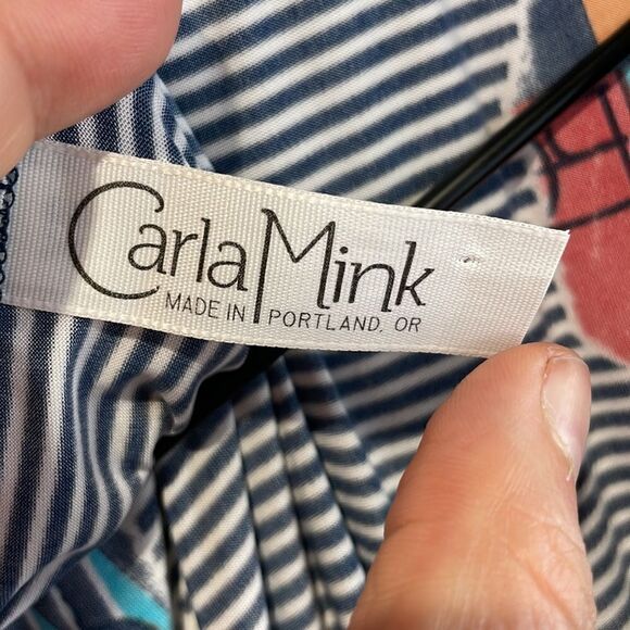 Carla Mink Retro Pop Art Photo Print dress size XS - Picture 7 of 12